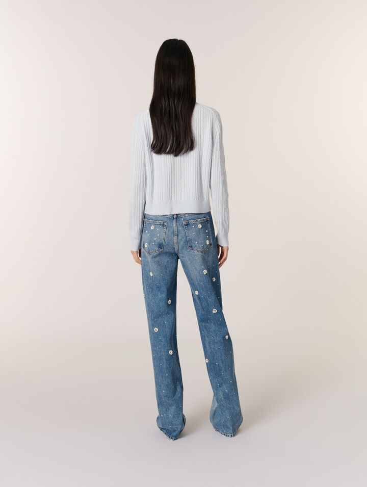 Cardigan mit abnehmbarem