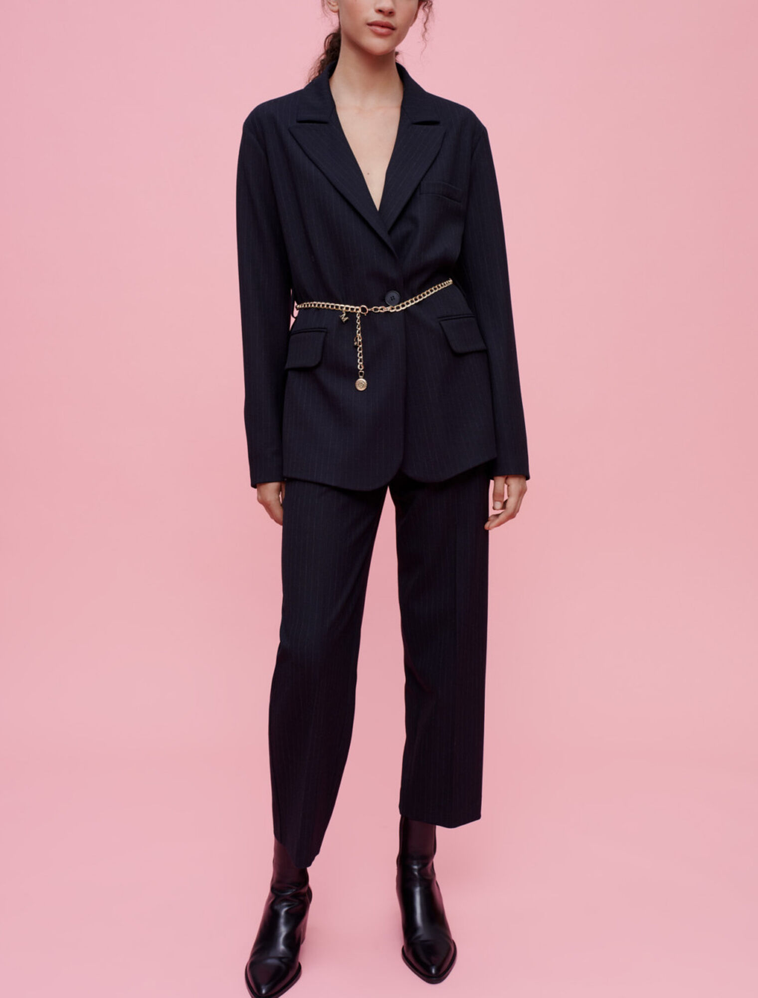 Gestreifte Tennis-Tailoringjacke