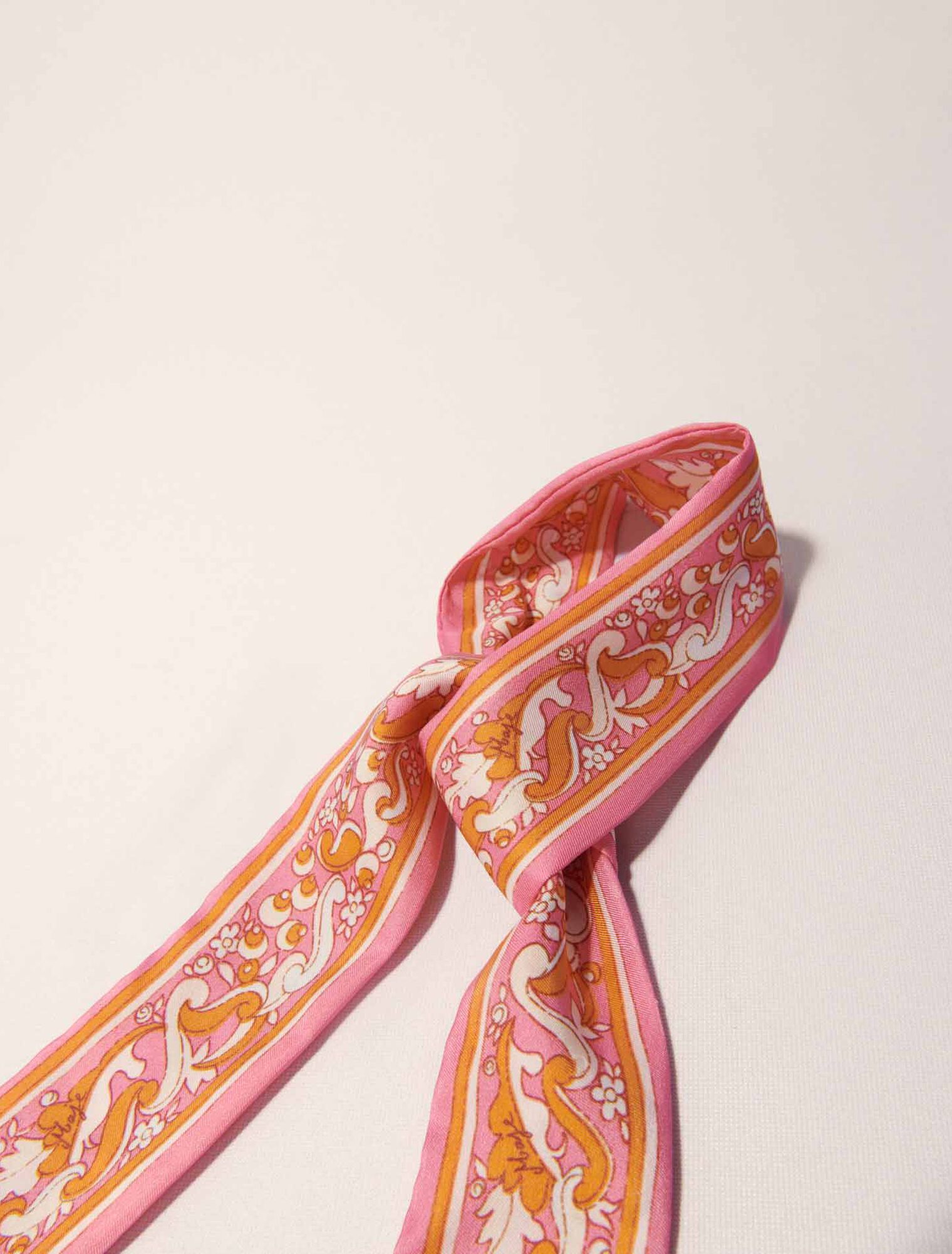 Tuch 90x5cm mit Blumenprint