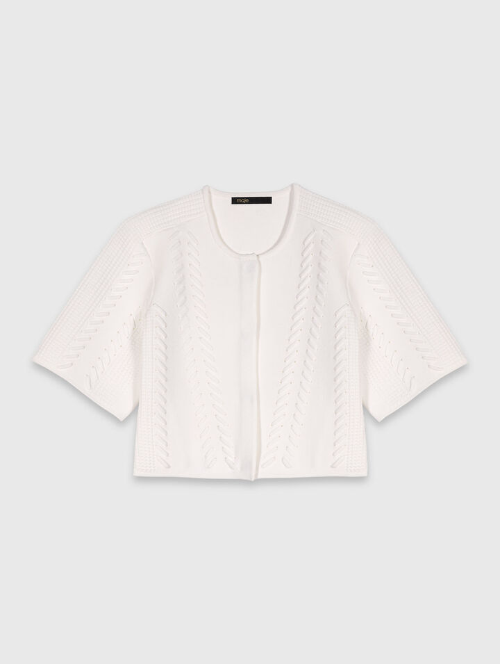Kurzer Cardigan