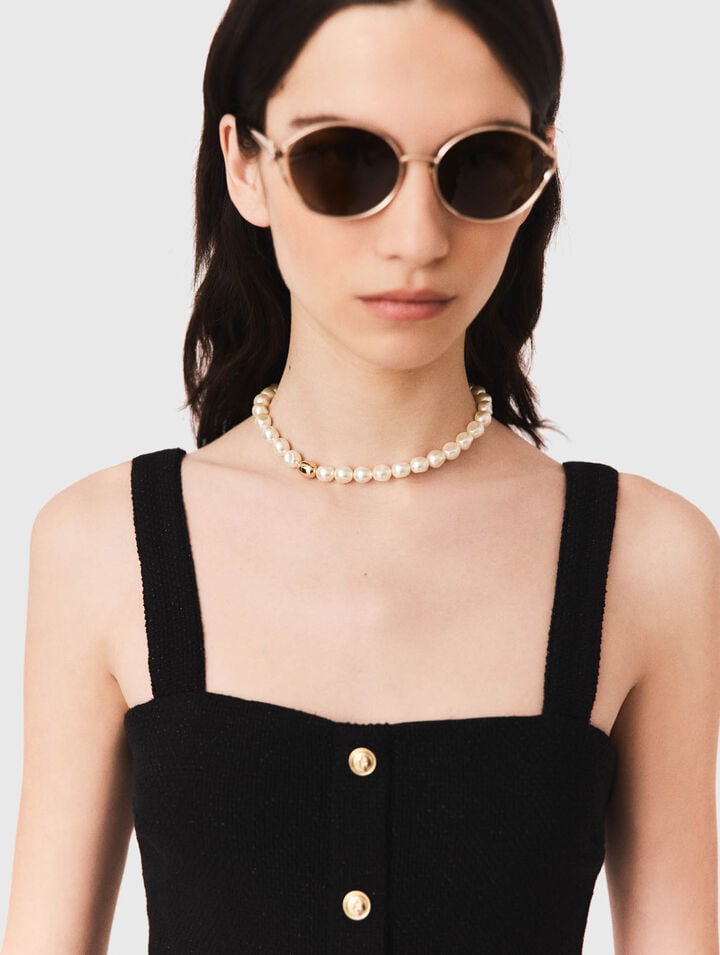 Choker aus Perlen