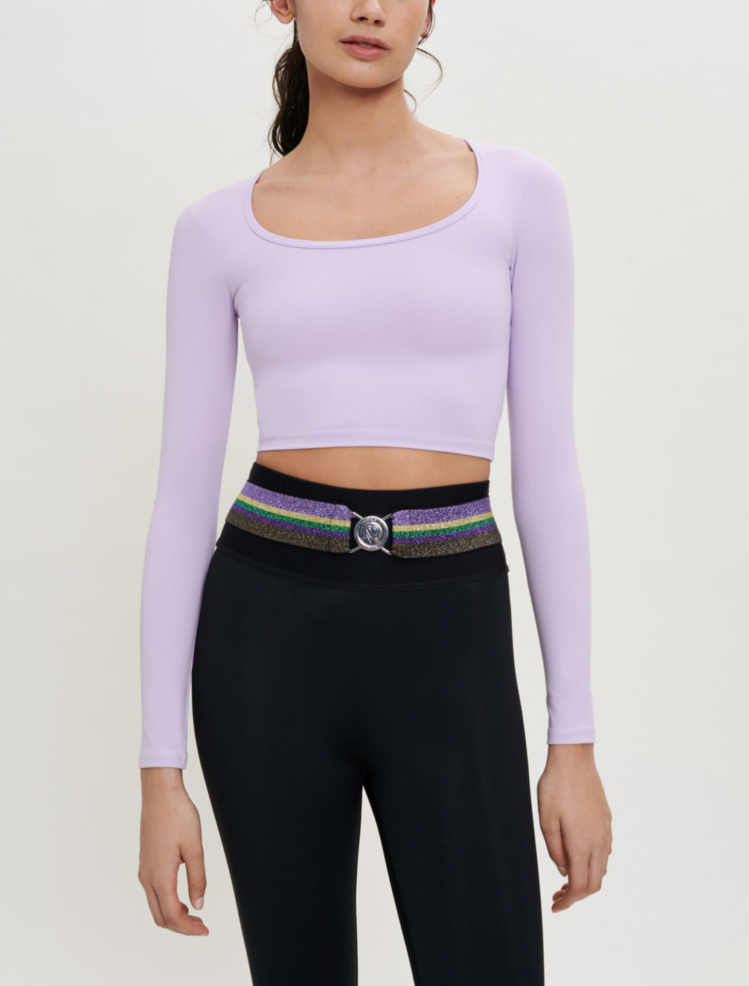 Körpernahes Sporttop