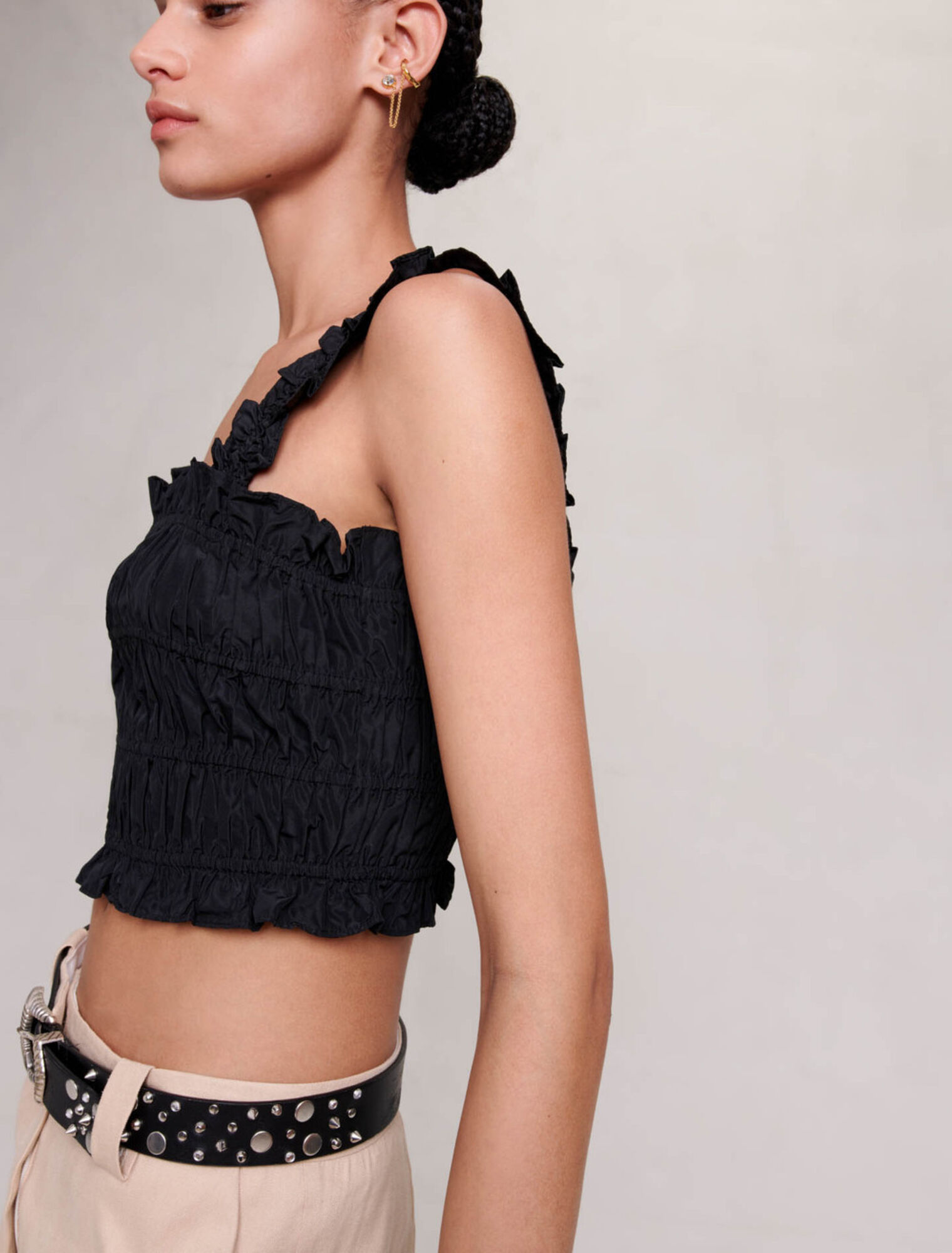Gesmoktes Top