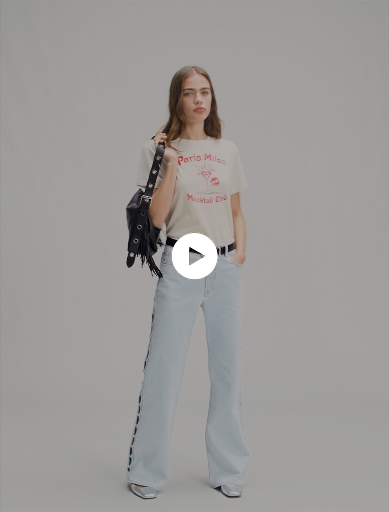 T-Shirt mit Druckmuster