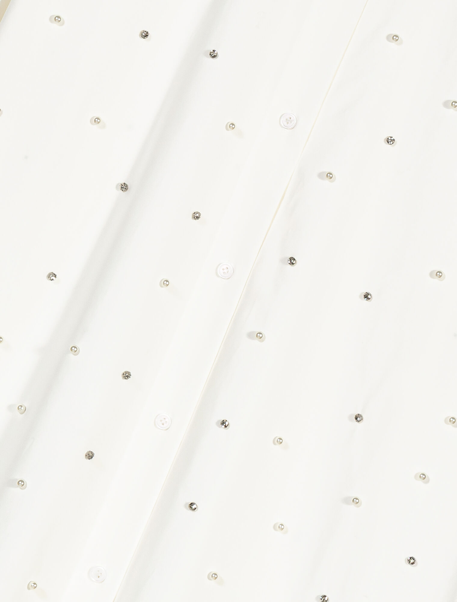 Strass-Hemd mit Krawatte