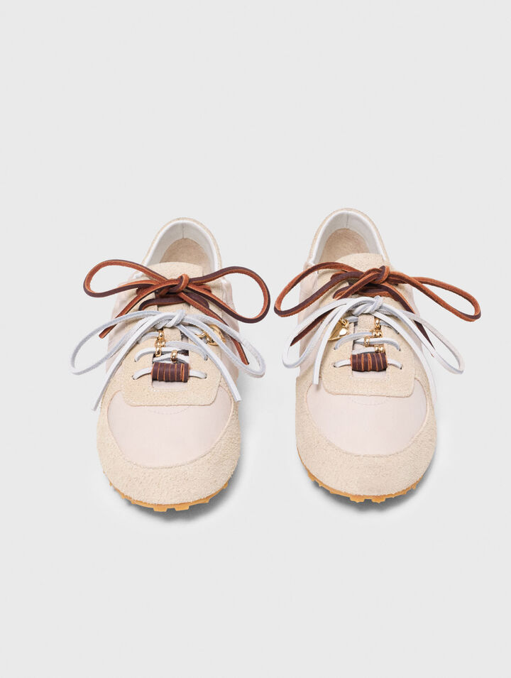 Nylon-Sneaker mit Multi-Schn&uuml;rung