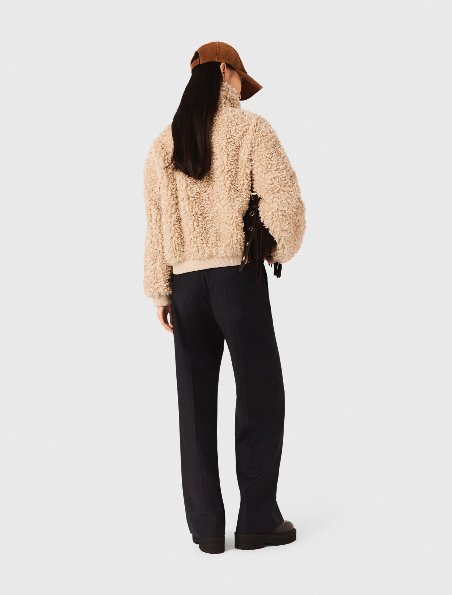 Kurzer Blouson aus Bouclé