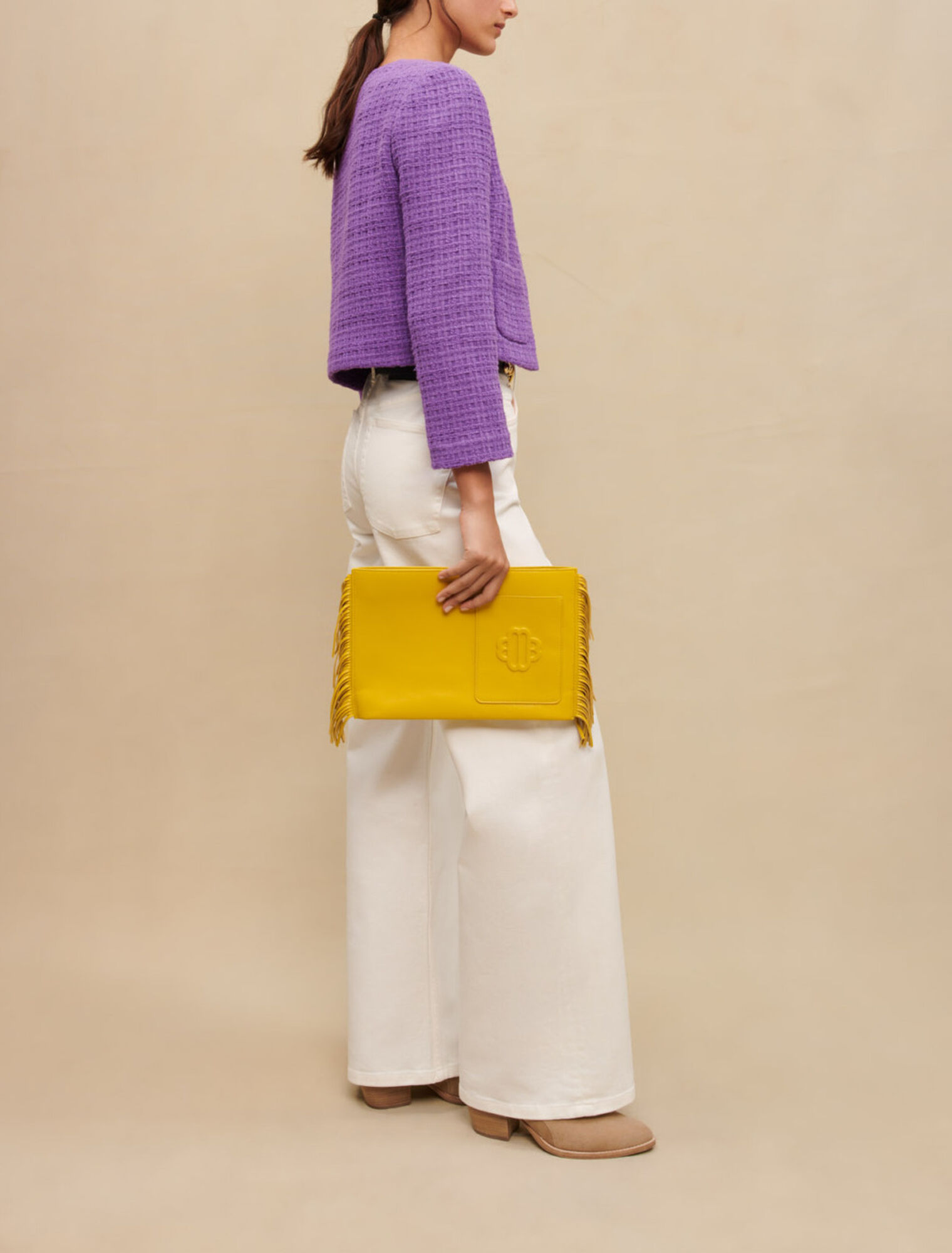 Kurze Jacke aus Tweed