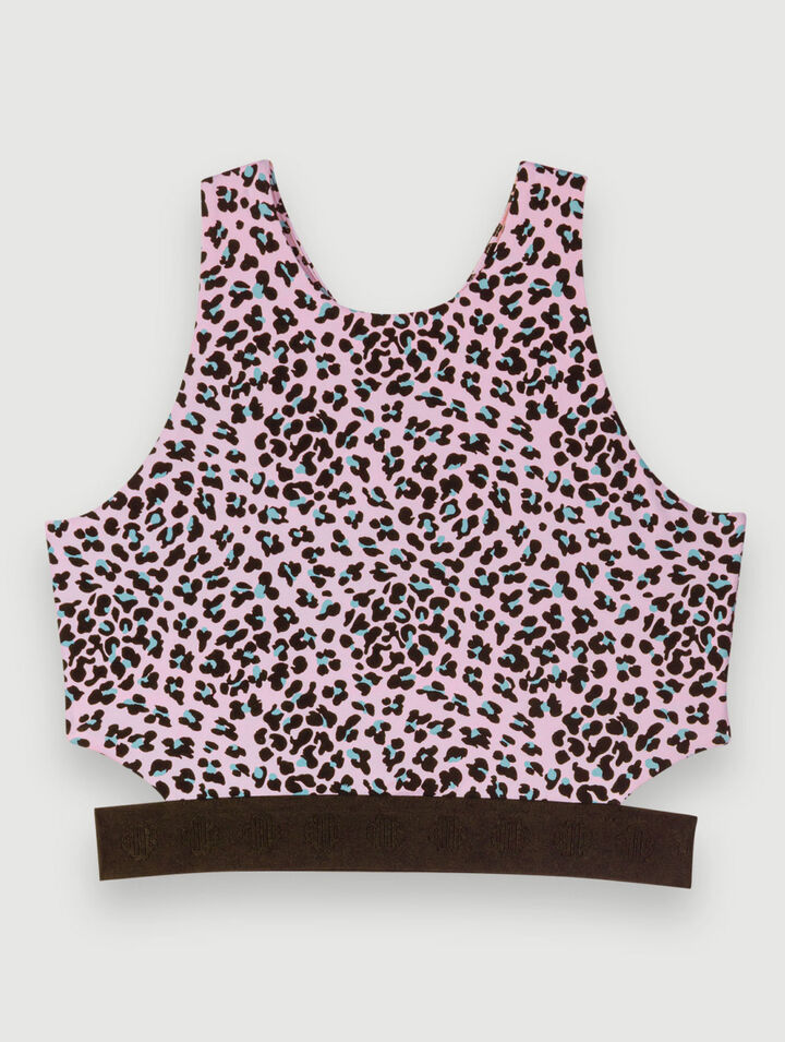 BH mit Leopardendruck
