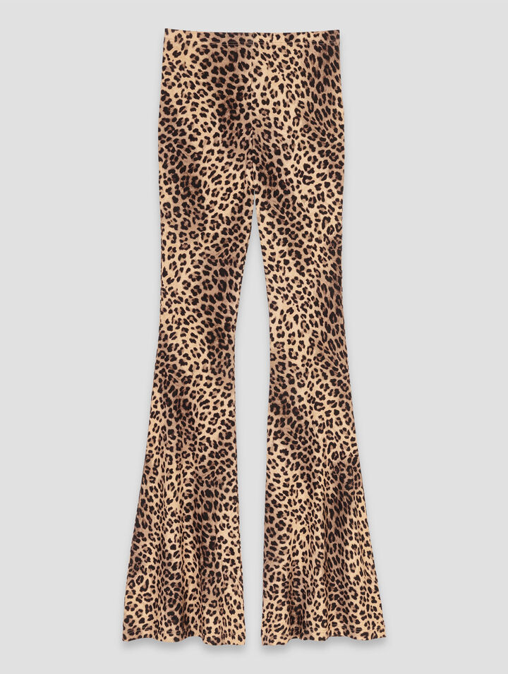 Leggings mit Leopardenmuster