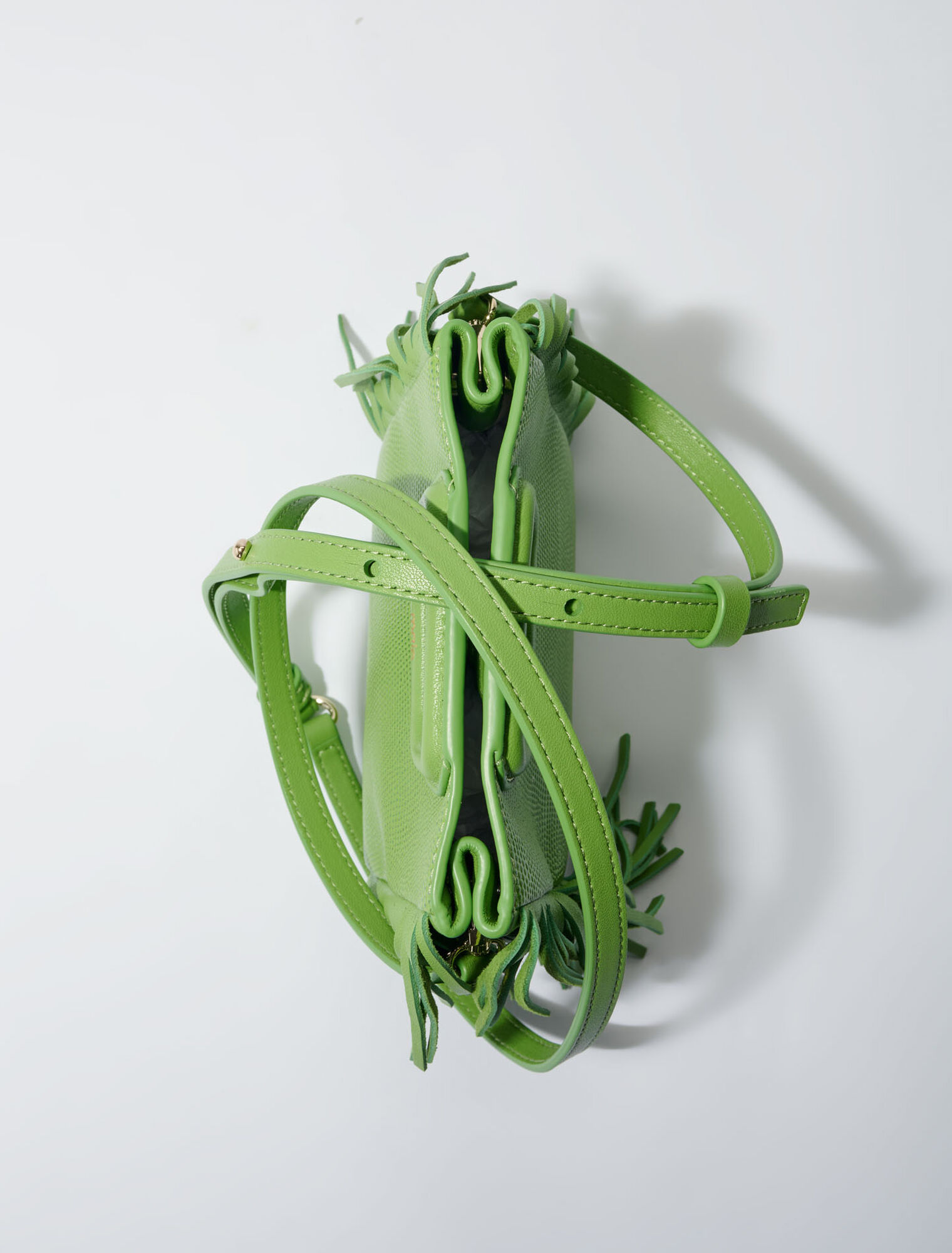M Mini-Tasche aus Leder