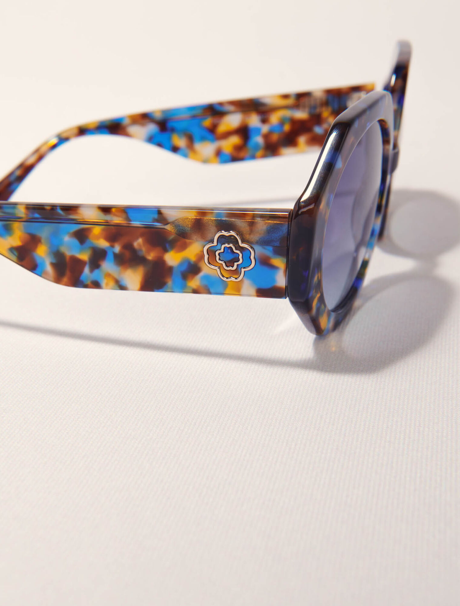 Runde Sonnenbrille aus Acetat