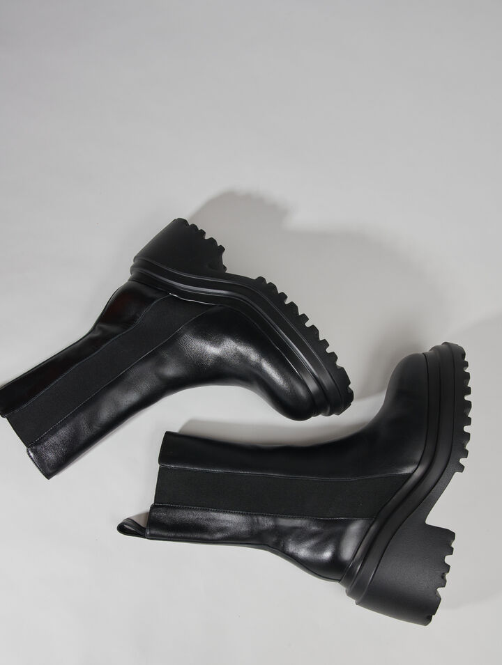 Stiefeletten aus Leder