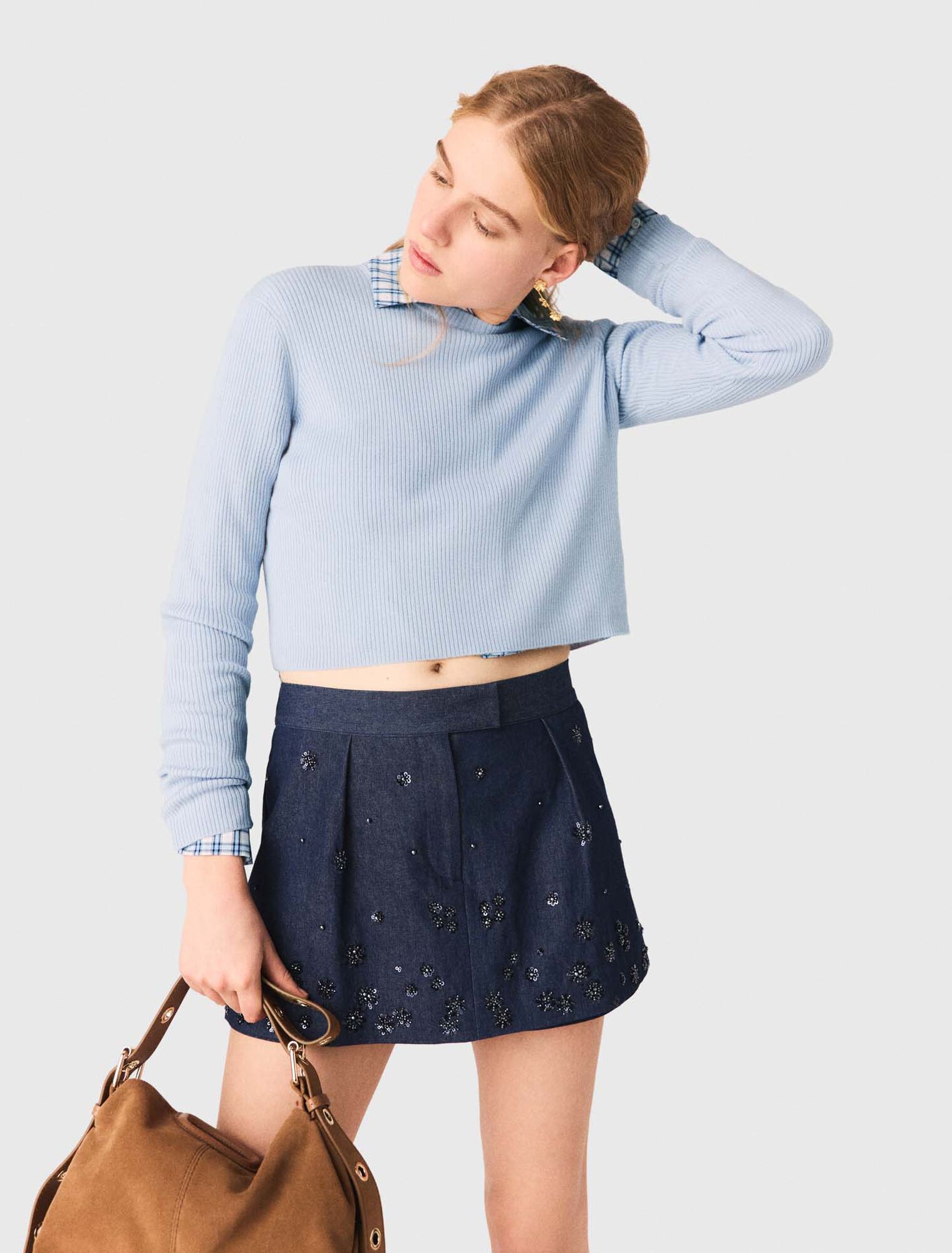 Pullover mit Schmuckkn&ouml;pfen