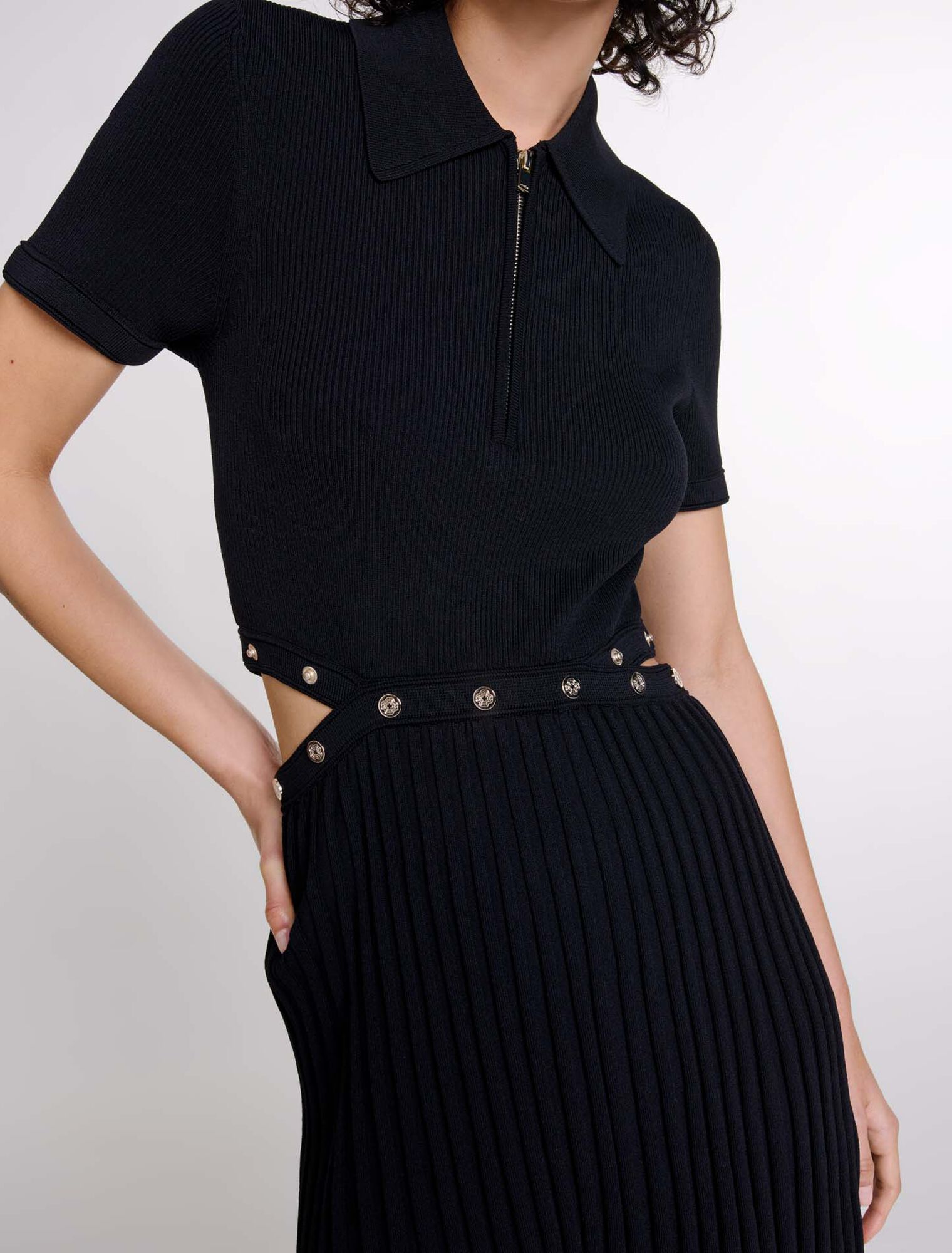 Kurzes Strickkleid