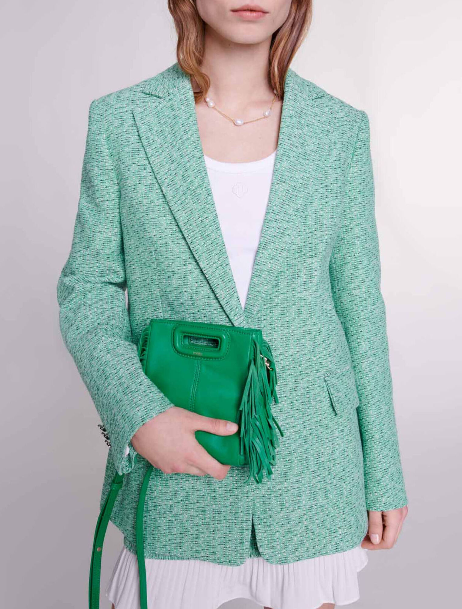 Tweed-Jacke