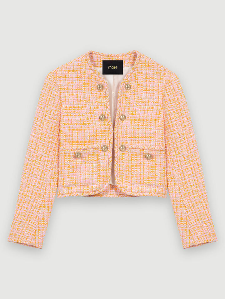 Jacke aus Tweed