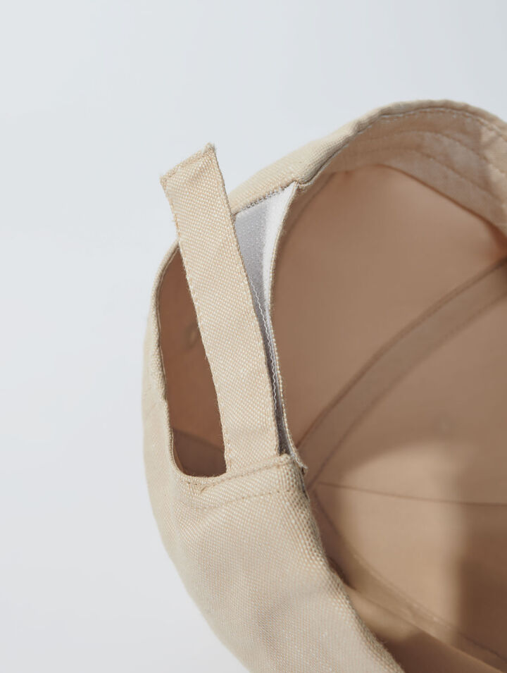 Cap aus Leinen und Baumwolle