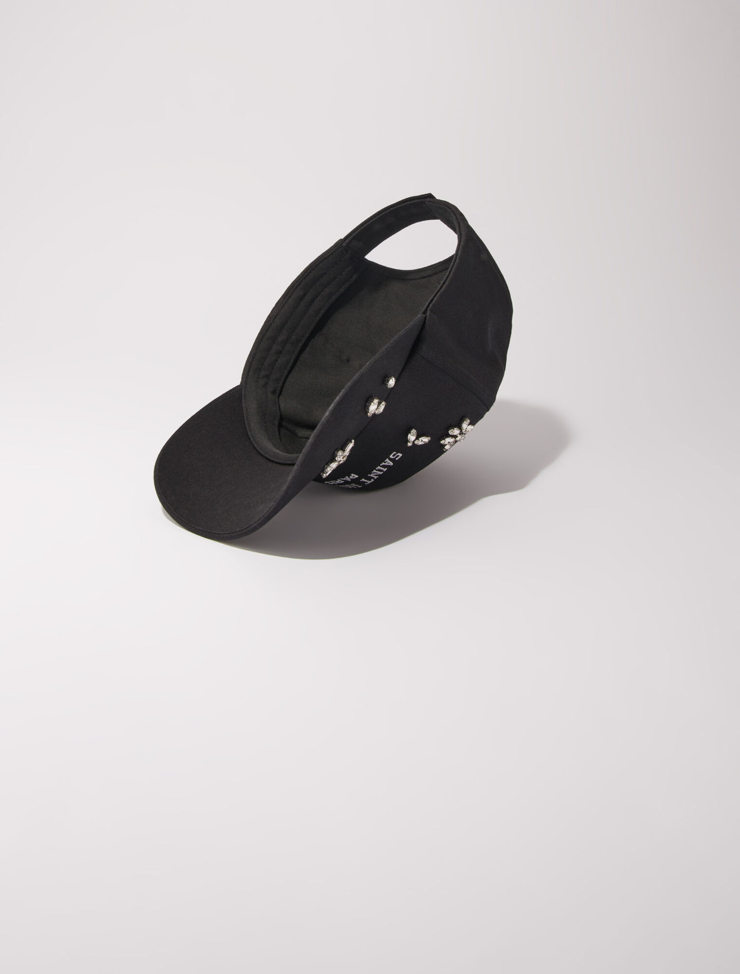 Cap aus Baumwolle mit Strass