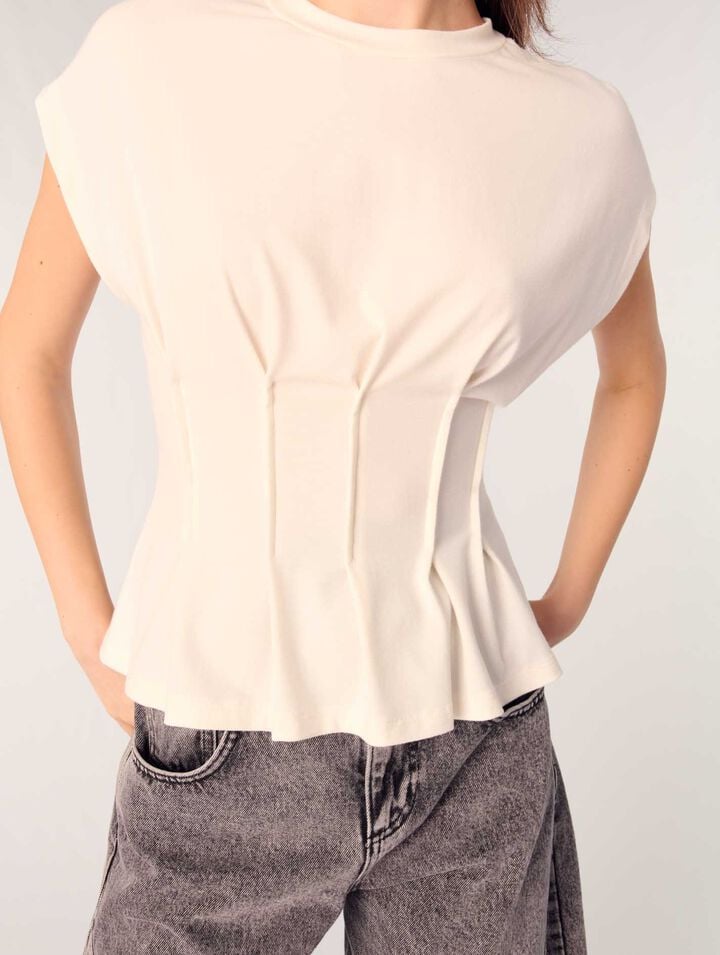 T-Shirt mit Abnährern