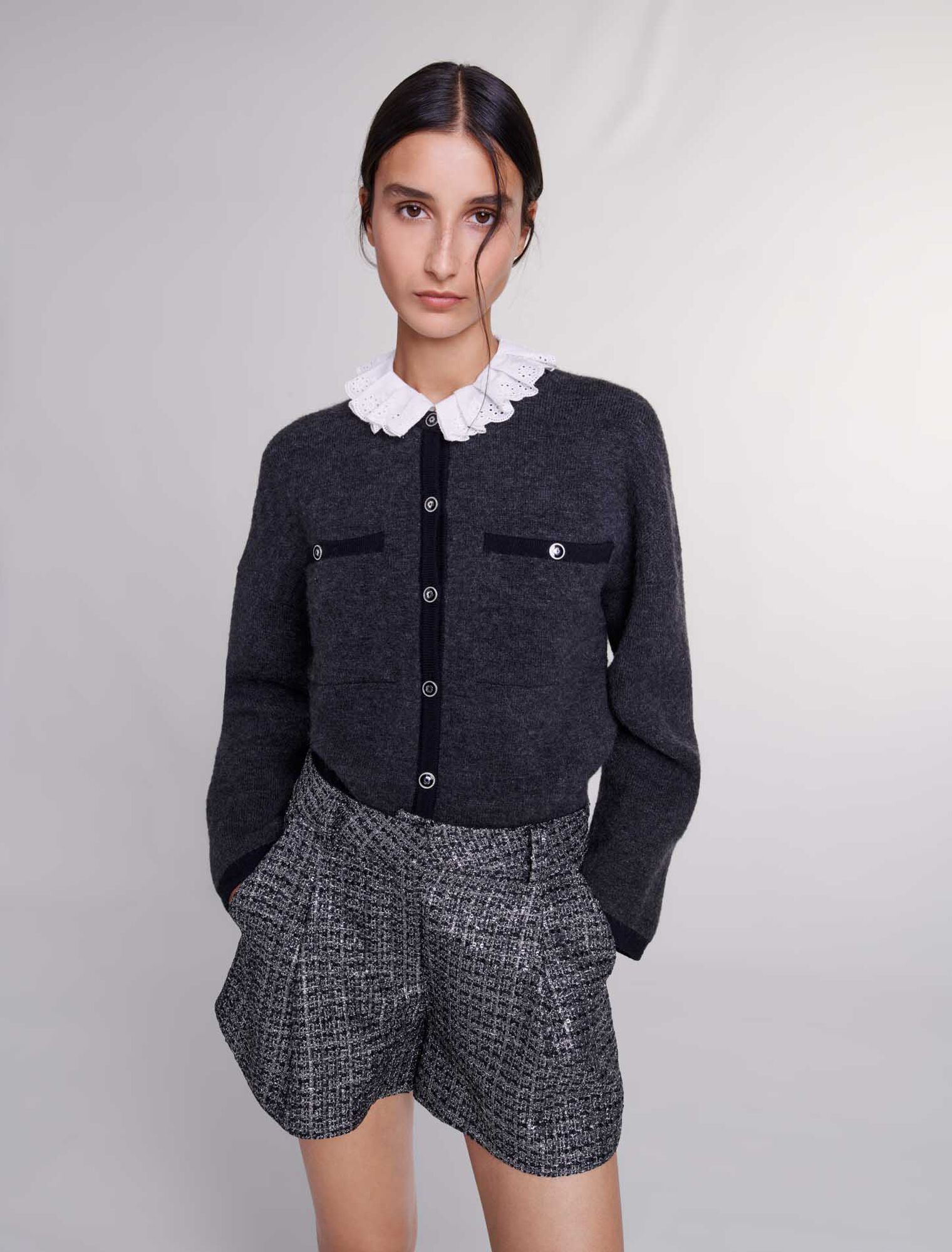 Tweed-Shorts