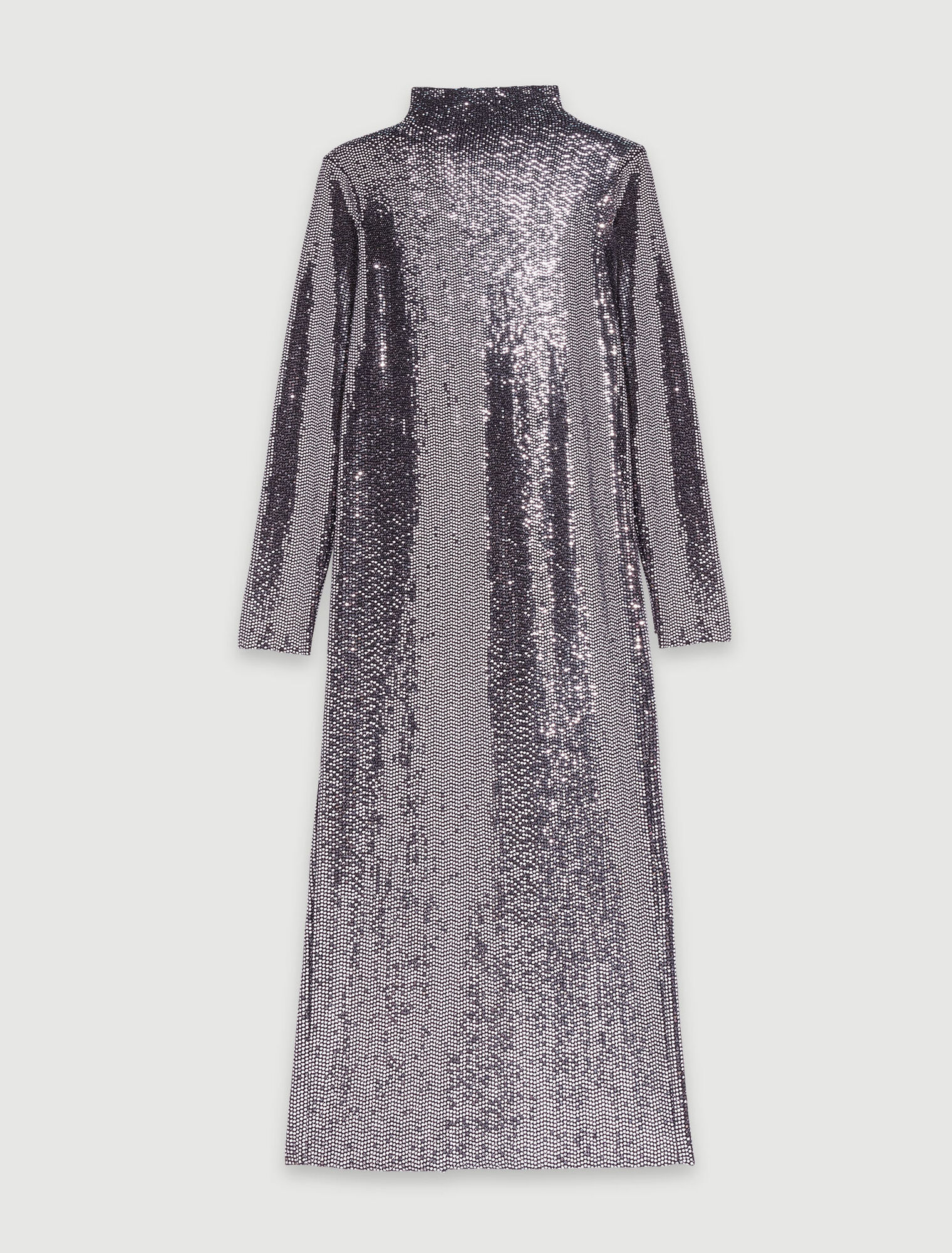 Langes Glitzerkleid