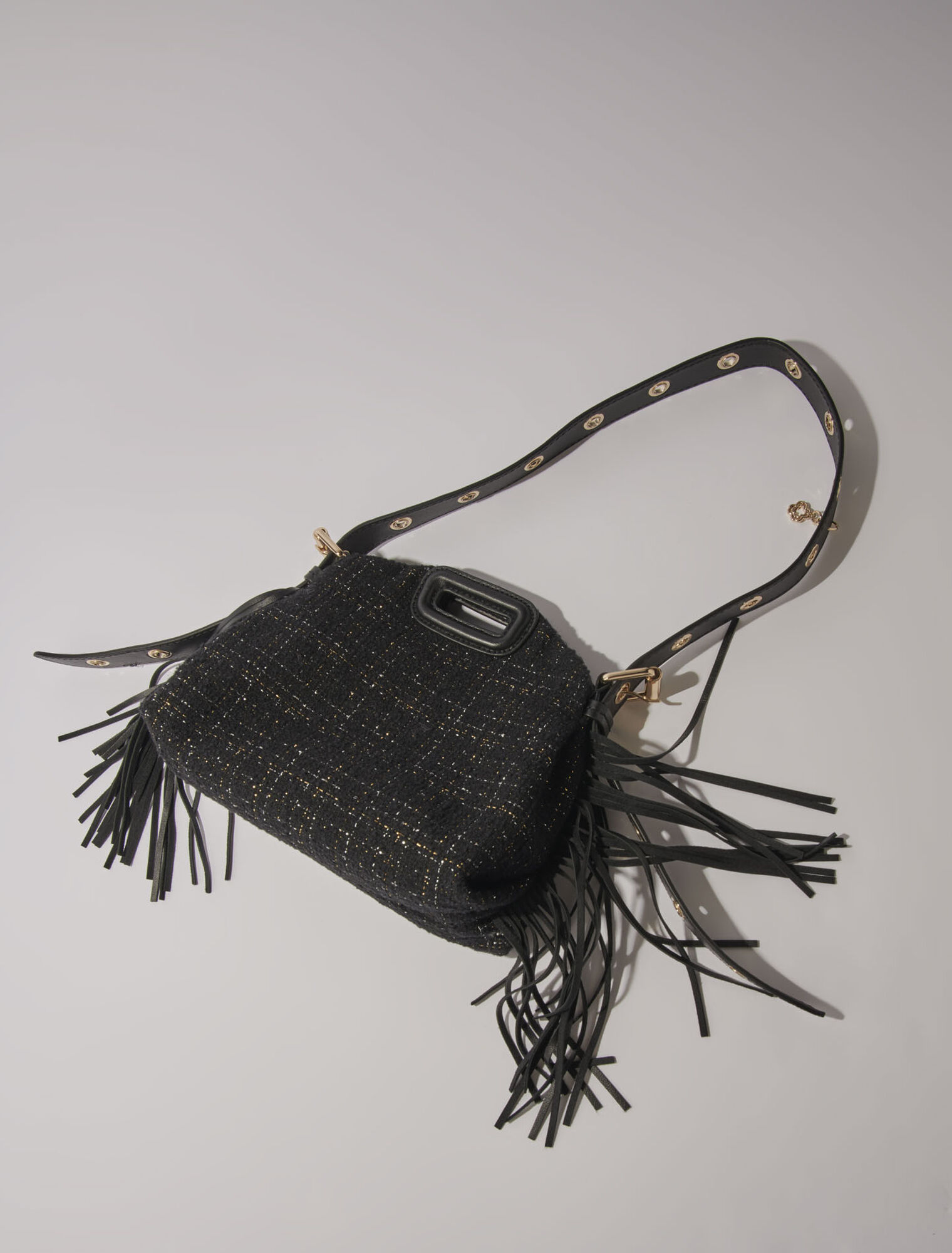 Miss M Mini-Tasche aus Tweed