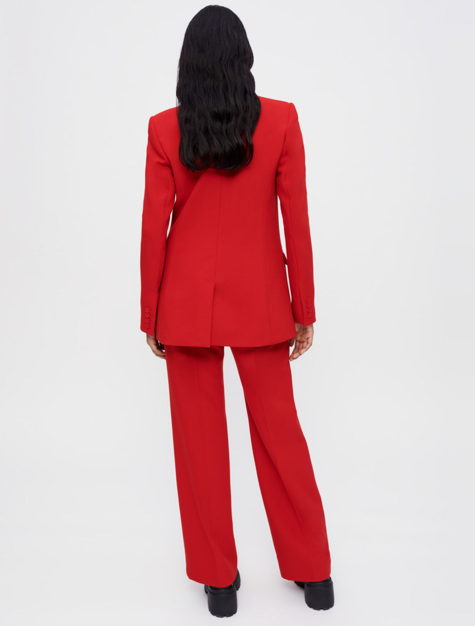 Rote Schneiderjacke