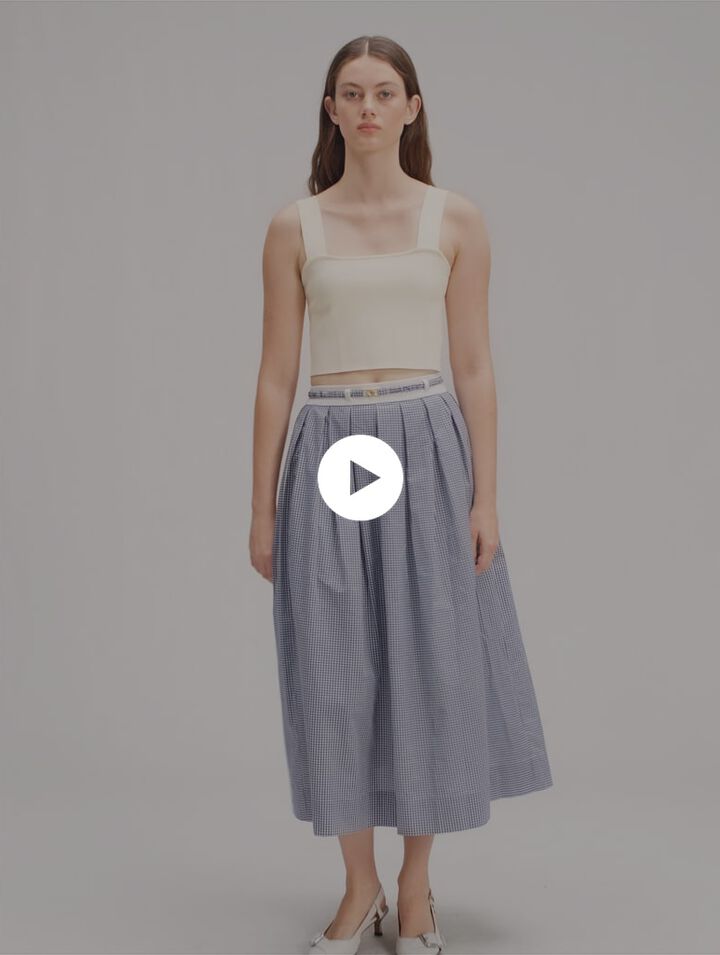 Crop Top aus Strick