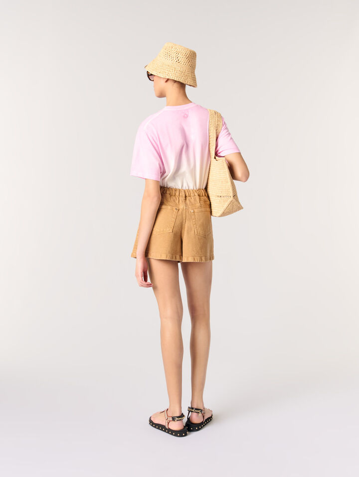 T-Shirt mit Druckmuster