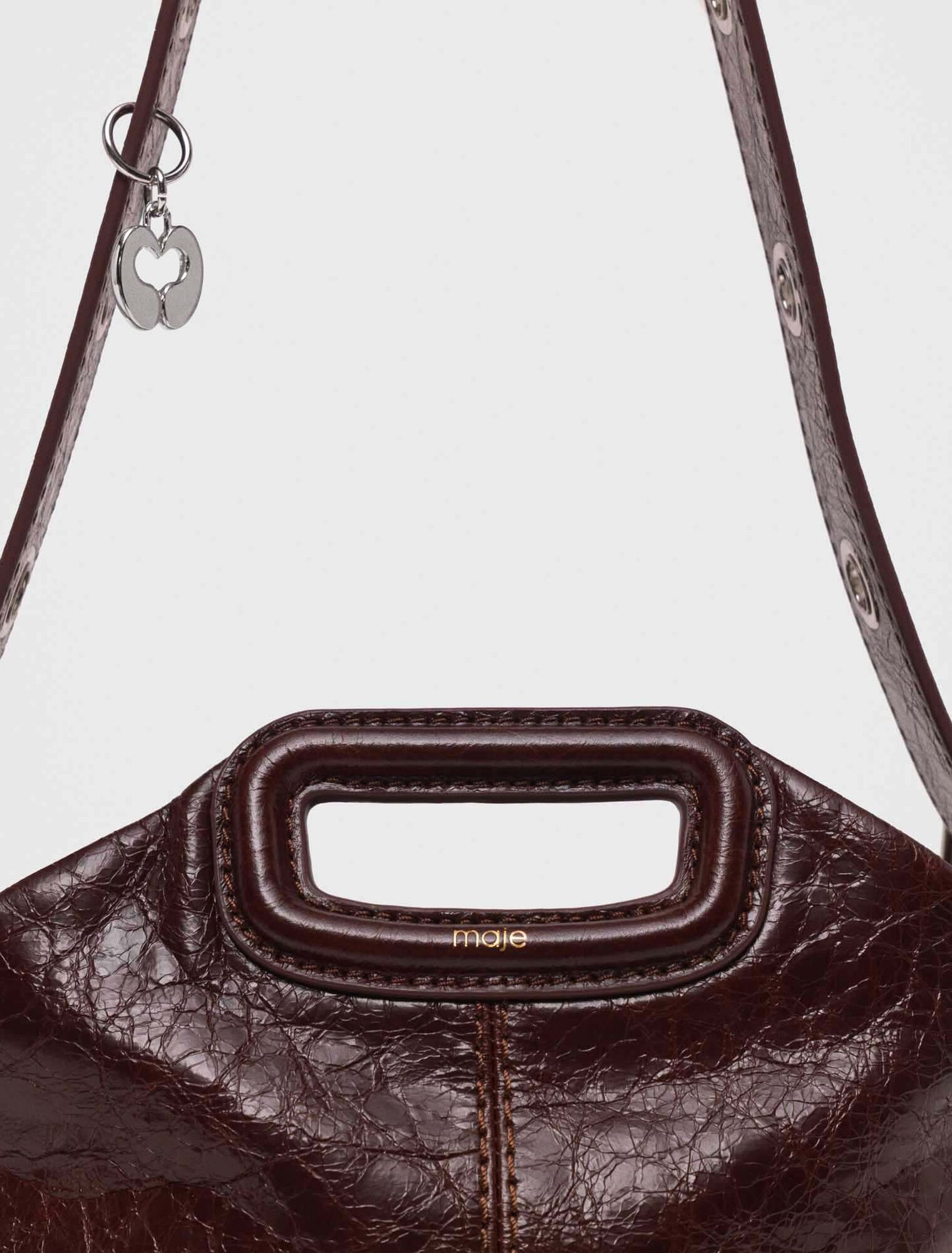 Tasche Miss M aus Craquel&eacute;-Leder