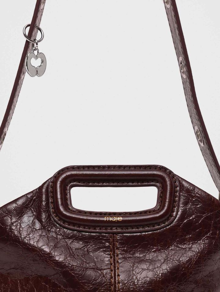 Tasche Miss M aus Craquel&eacute;-Leder