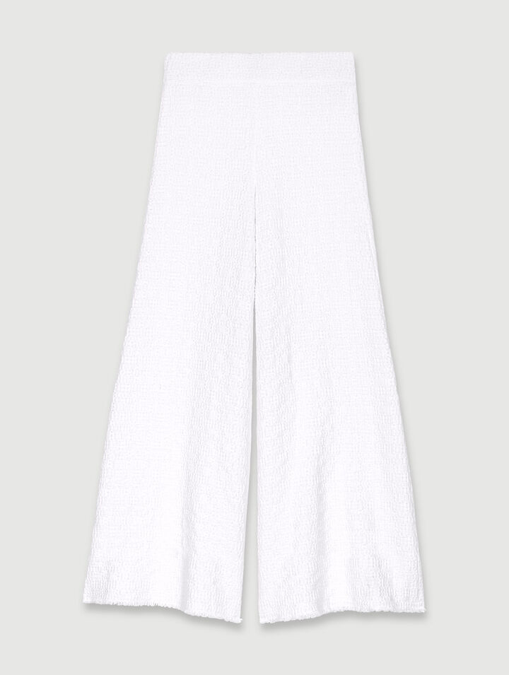 Weite Tweedhose