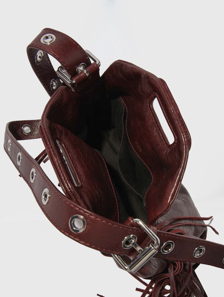 Miss M mini Tasche Craquel&eacute;leder