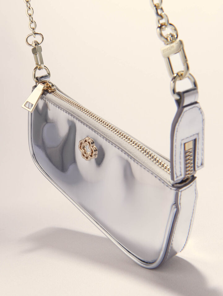 Sarah Pouch Leder in Spiegel-Optik