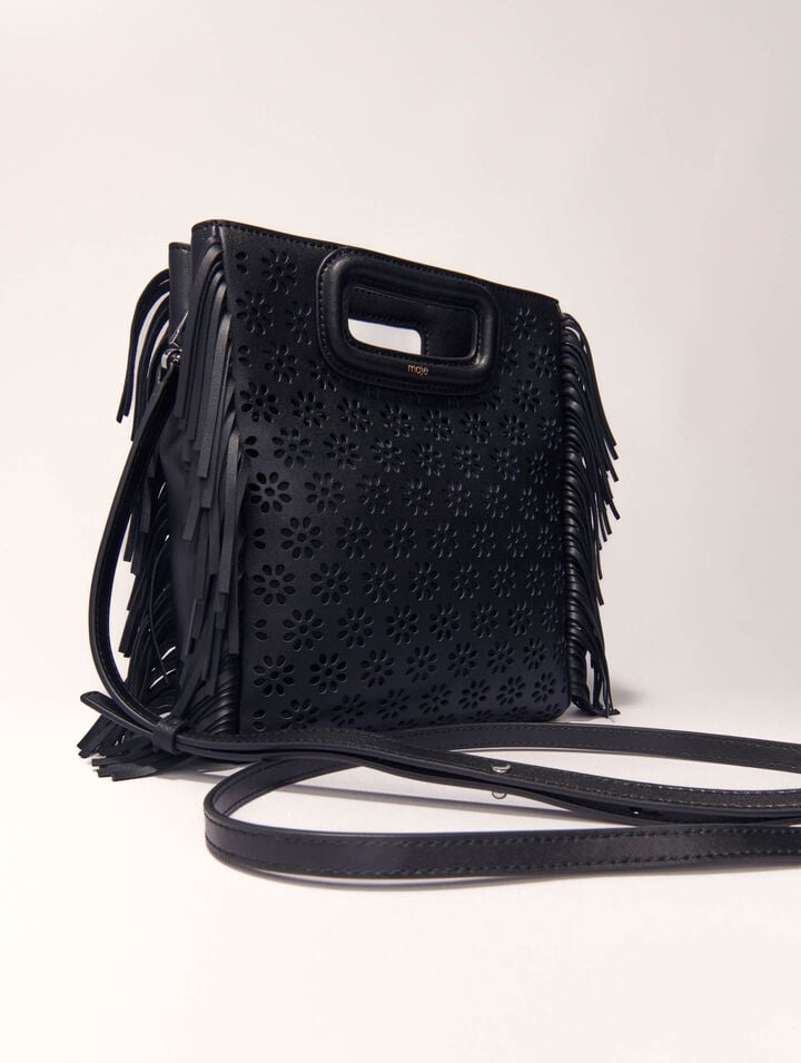 Tasche M aus perforiertem Leder