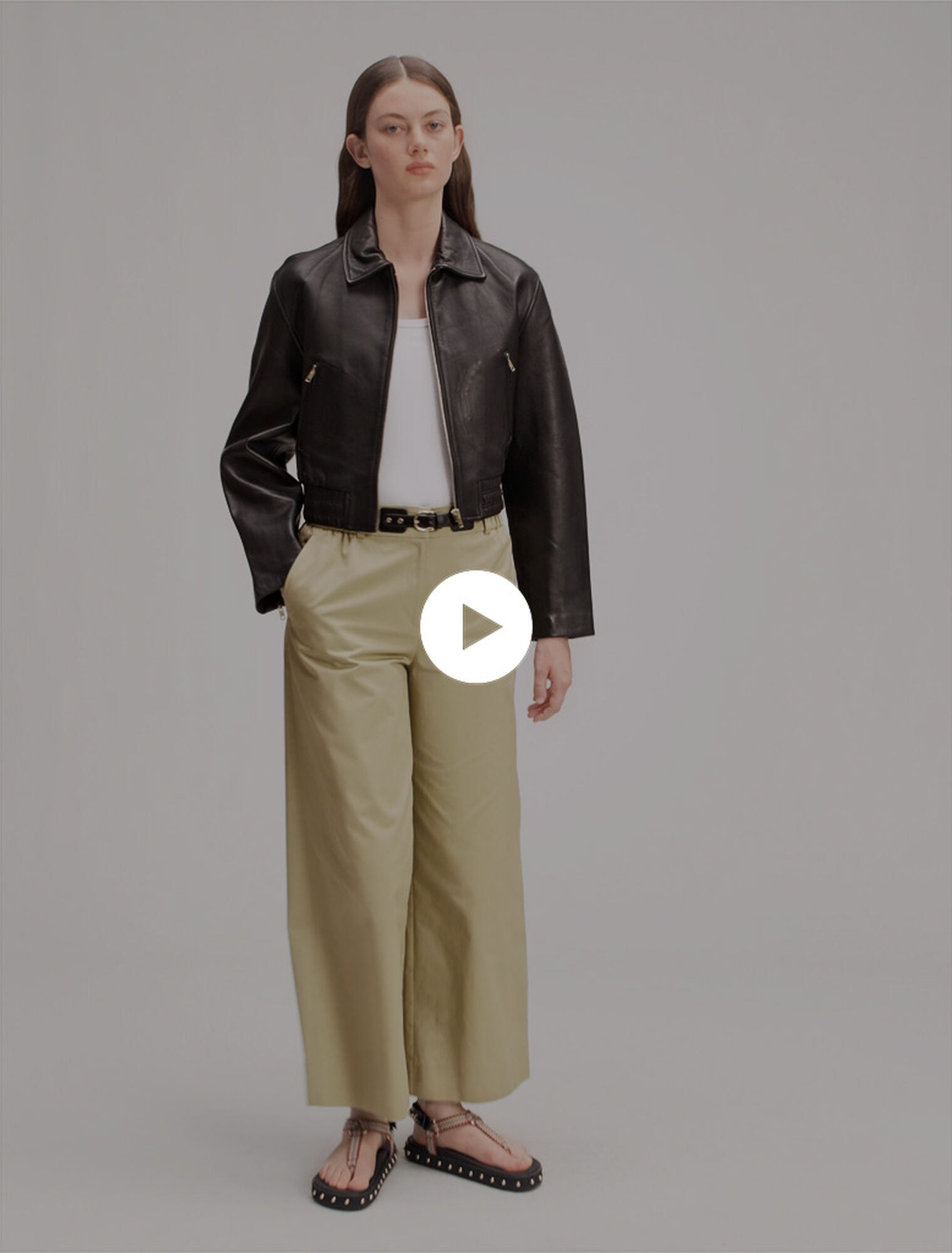 Lederblouson