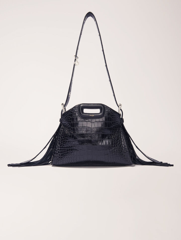 Tasche Miss M Mini, geprägtes Leder