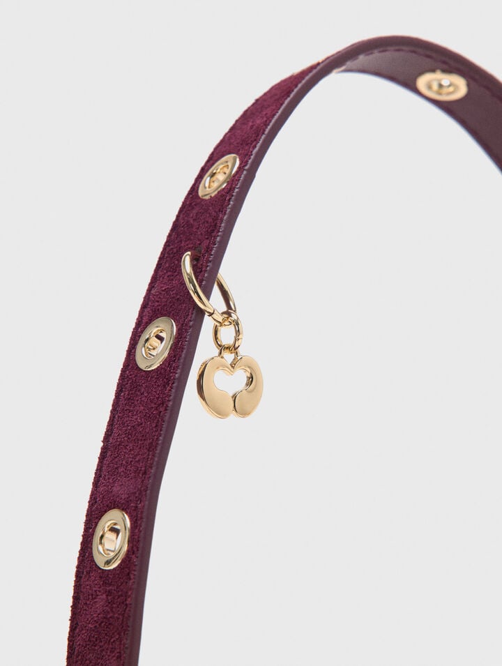 Tasche Miss M Micro aus Wildleder