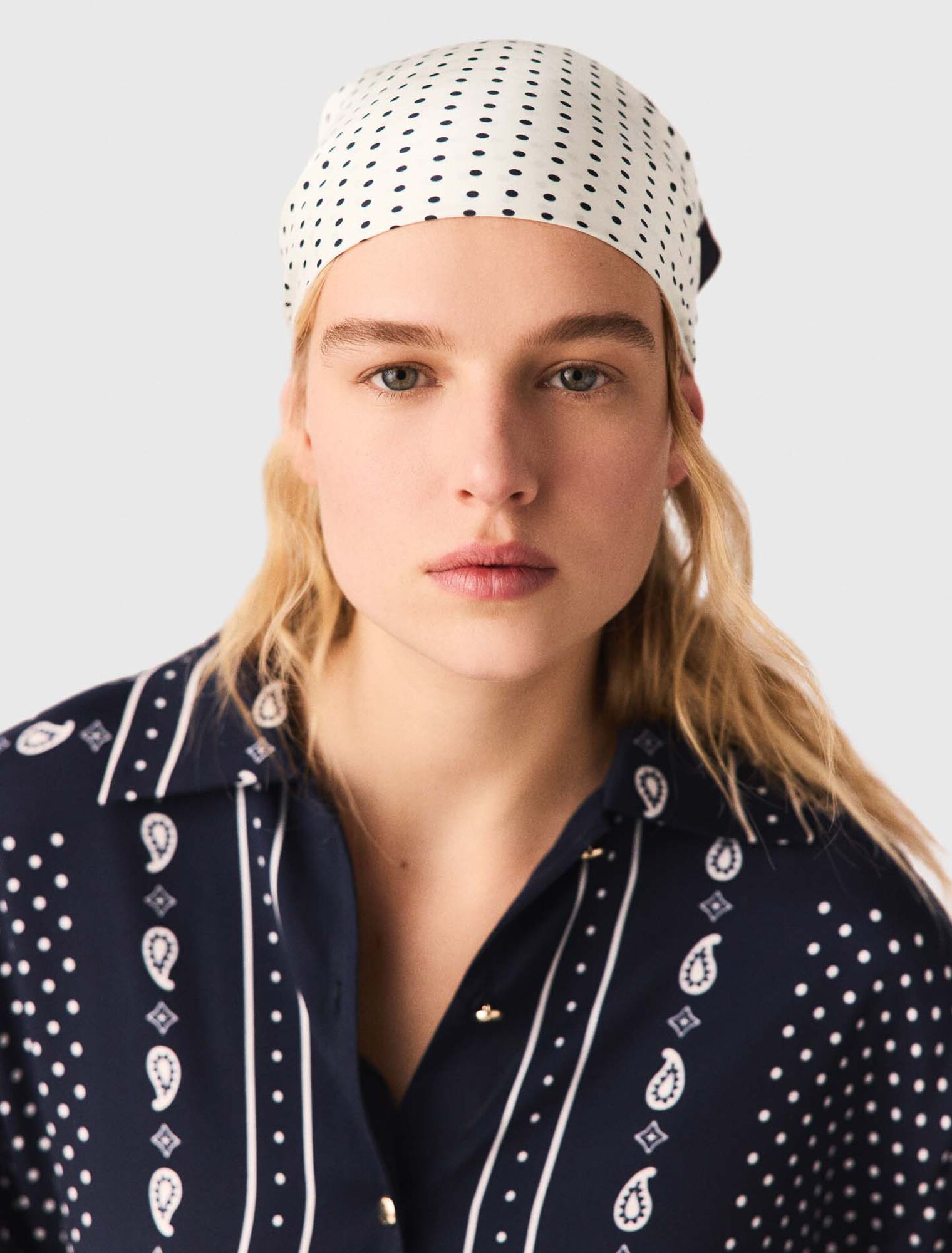 Bedrucktes Seidentuch 90x90