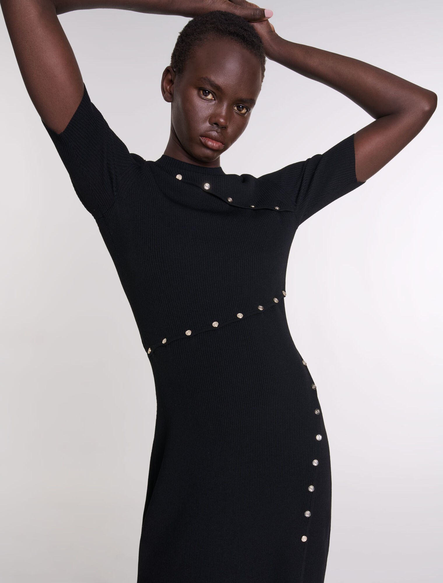 Rippstrickkleid