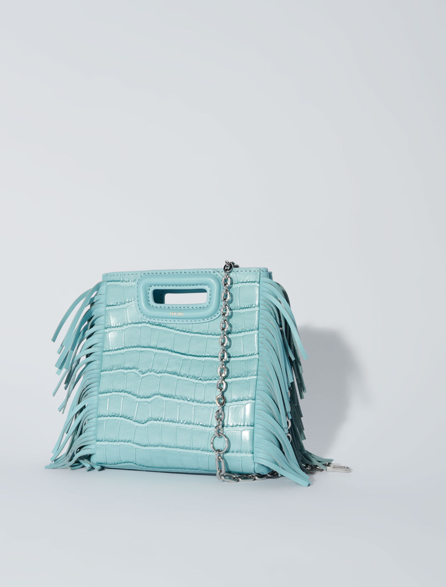 M Mini-Tasche aus Krokodilleder