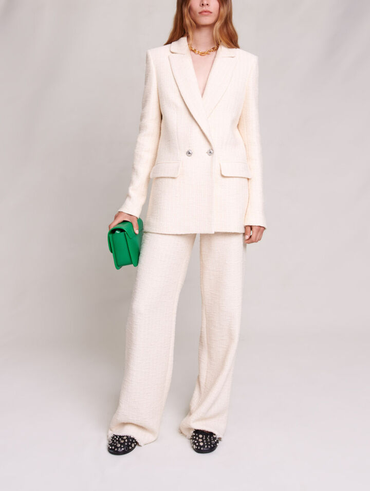 Tweed-Jacke