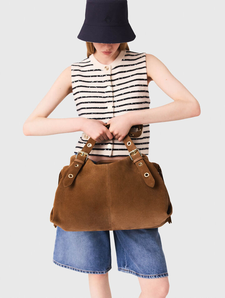 Tasche Miss M XL aus Wildleder