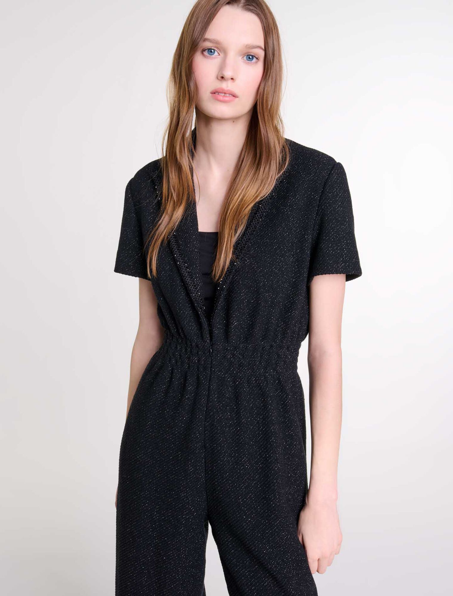 Hosenanzug aus Tweed