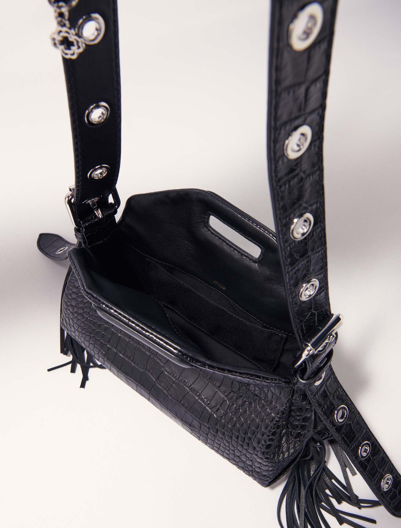 Tasche Miss M Mini, geprägtes Leder