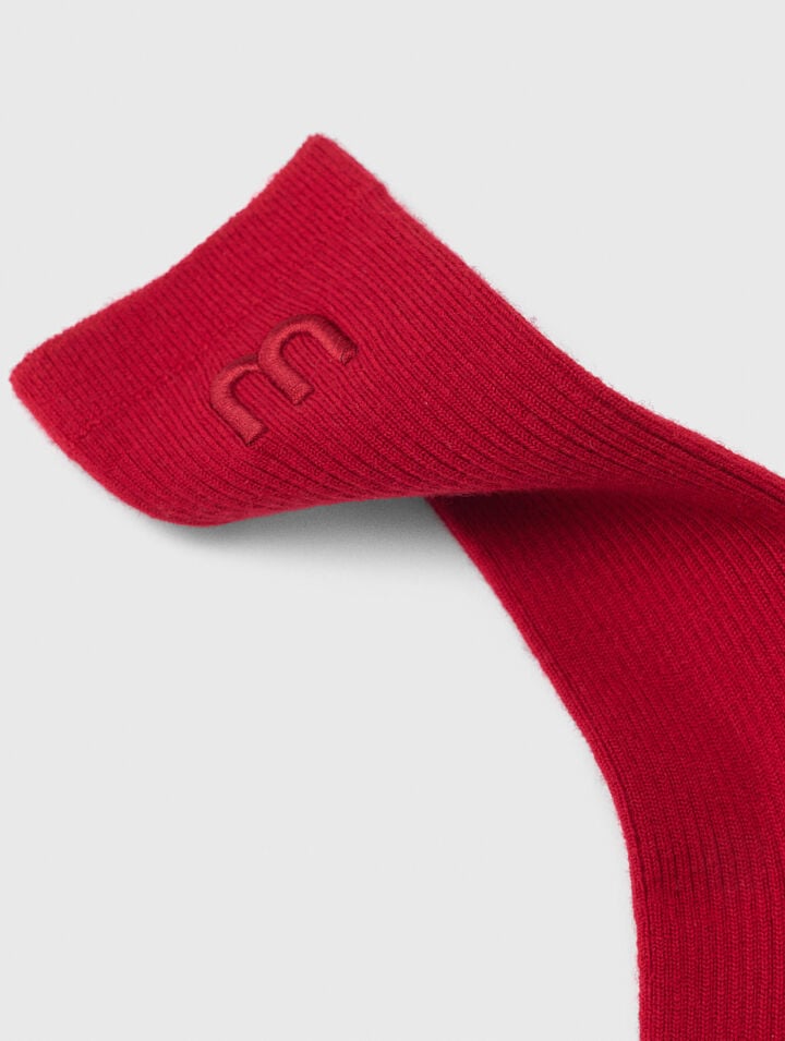 Socken mit Logo