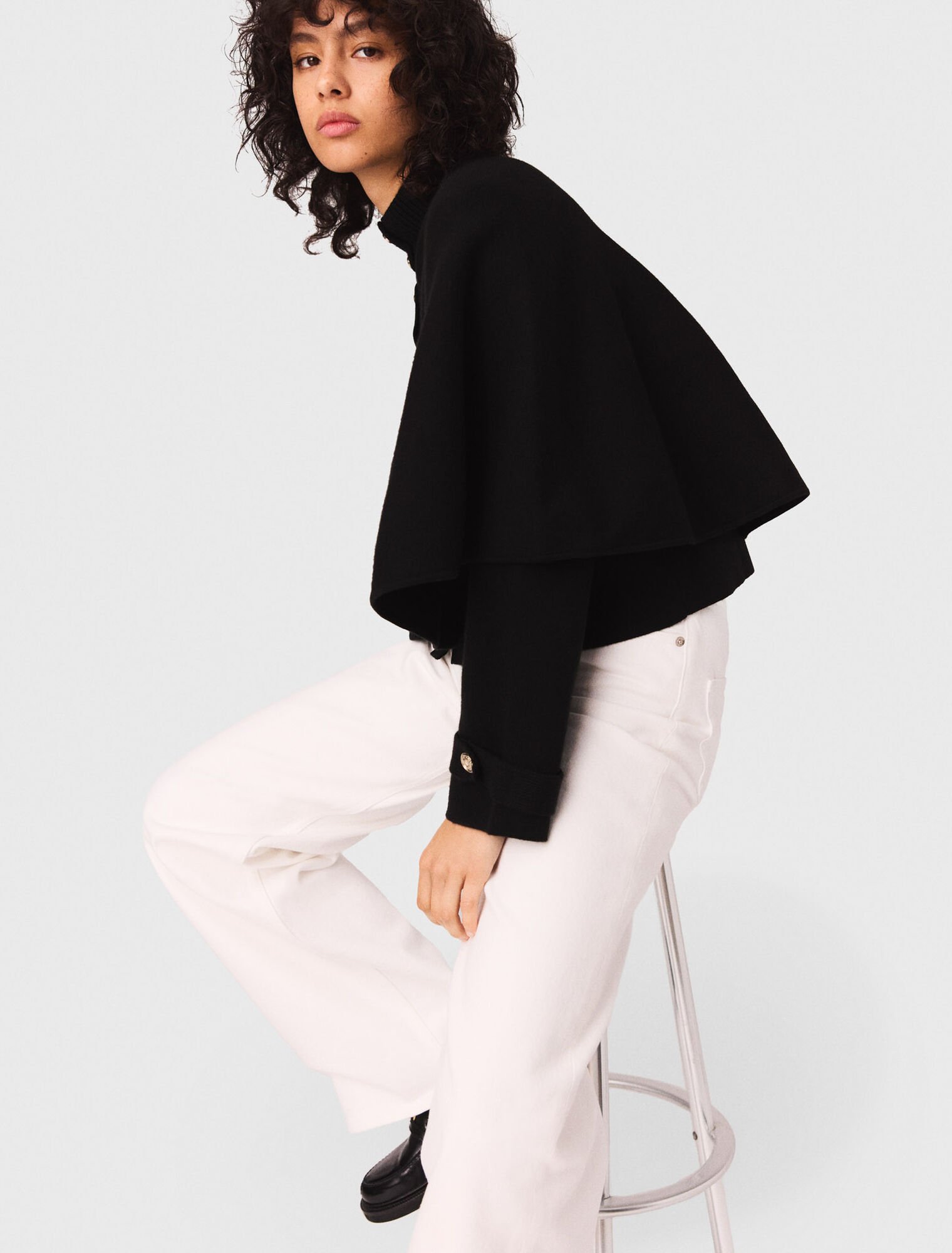 Cardigan im Cape-Look