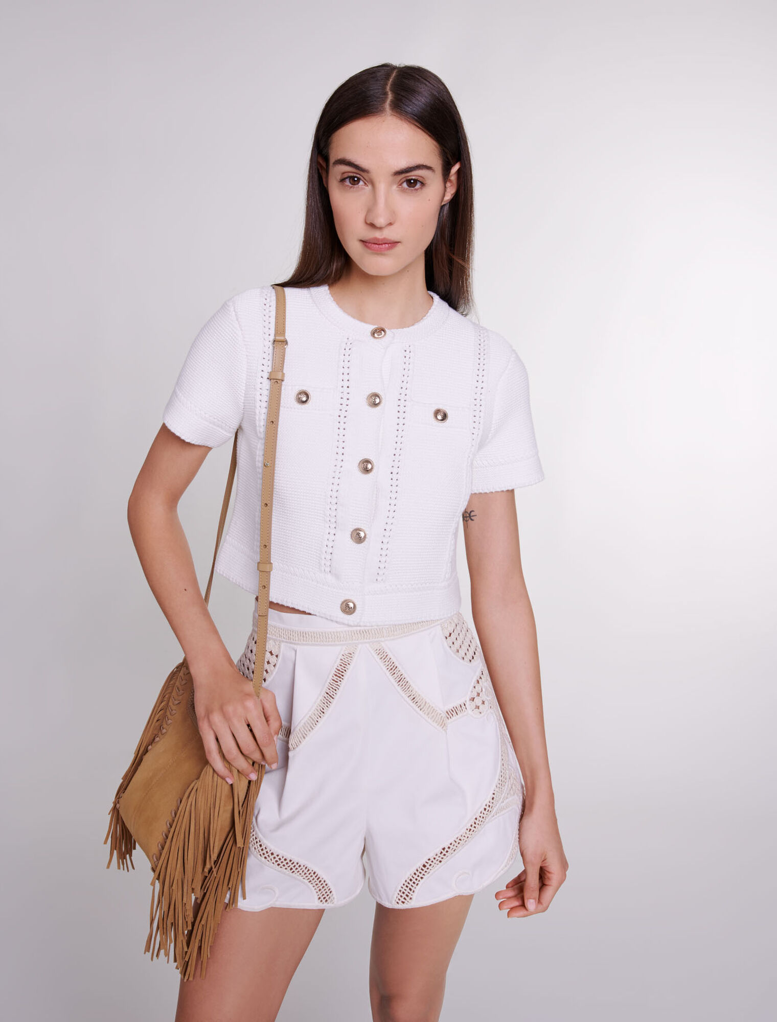Gehäkelte Shorts