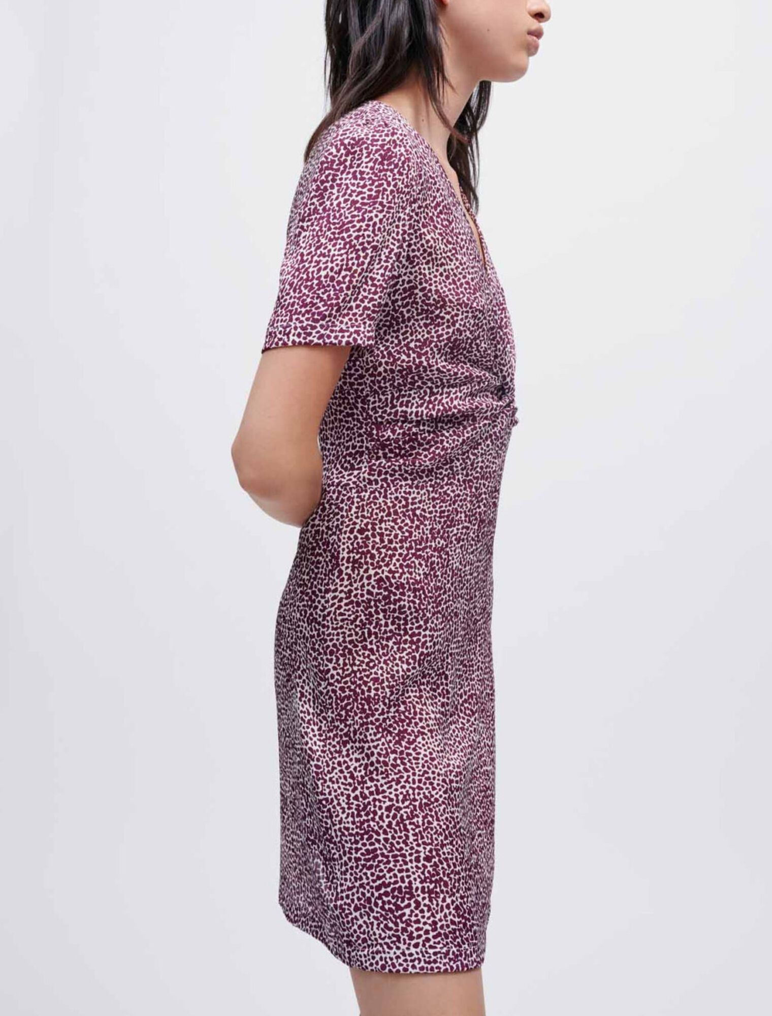 Kleid mit Leopardenmuster